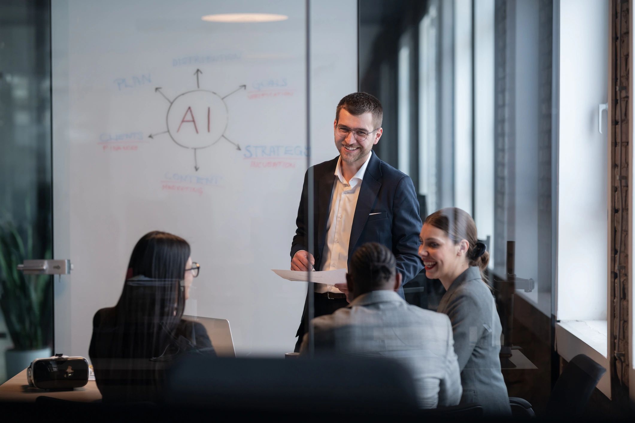 technology leadership consulting modern office